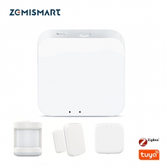 Zemismart Tuya Zigbee 3.0 Wireless Hub Gaterway Smart Life Bridge Remote Control Door Sensor Motion Sensor Temperture