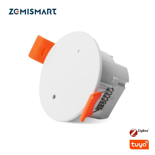 Zemismart Tuya Zigbee Smart Human Presence Detector Mrcrowave Radar Ceiling Sensor For Home Security Smart Life APP Control