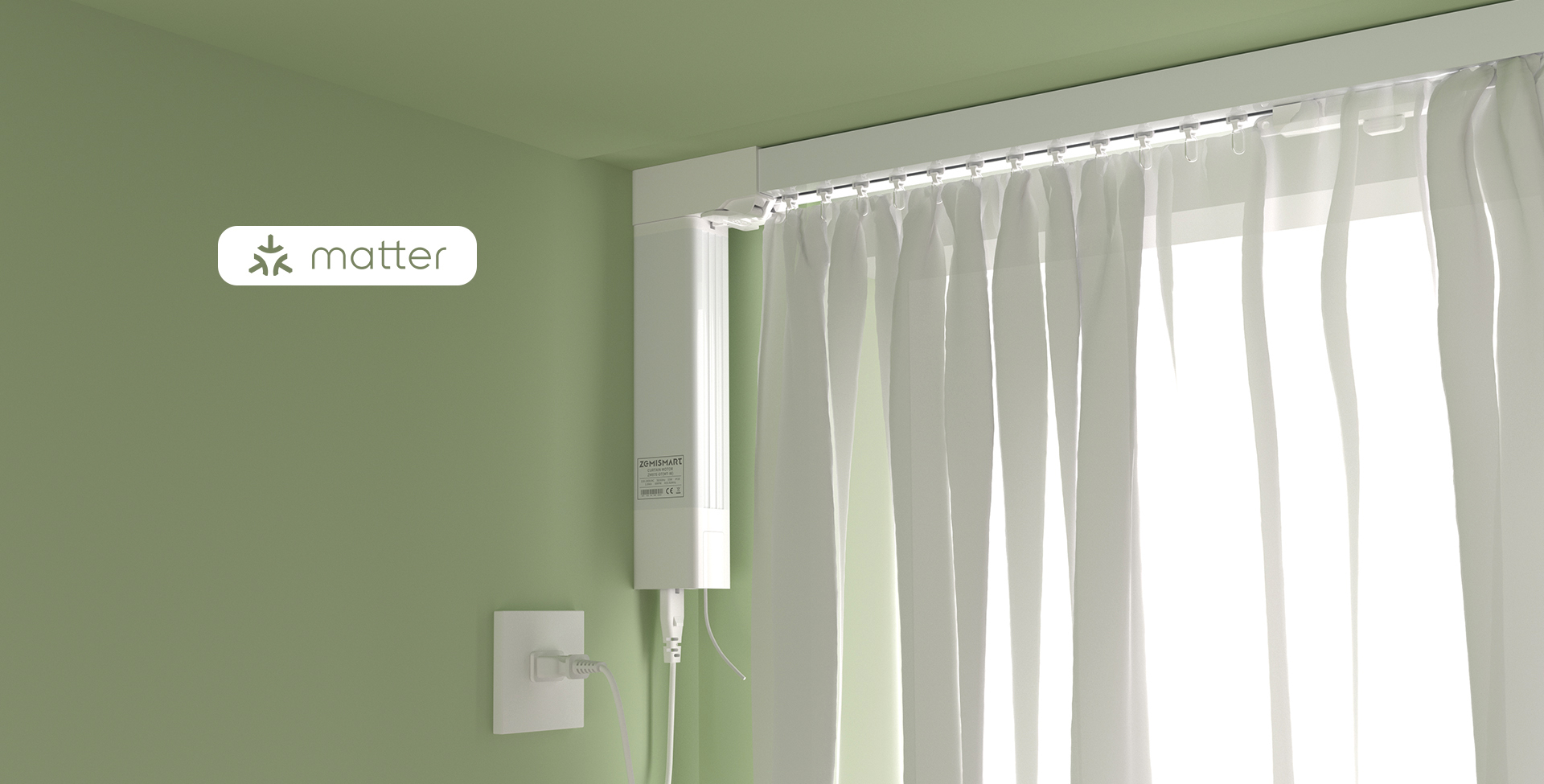 Matter WiFi Curtain