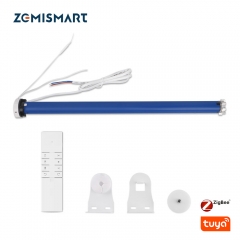 Zemismart Tuya Zigbee 2N Smart Roller Shade Blinds Motor for 38mm Tube Smart Life App Alexa Google Assistant Voice Control