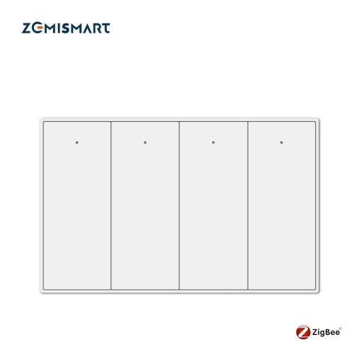 Zemismart Zigbee Neutral Push Switch 606-4