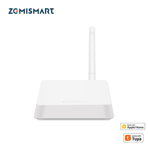 Zemismart Zigbee Hub work with HomeKit ZMHK-01(2nd Gen)  Smart Home Bridge works with Home Tuya Siri Control