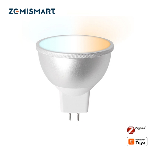 Zemismart Alexa Google Home Assistant Zigbee Bulb MR16 Light Smart Home Intelligent Control