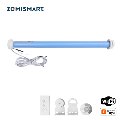 Zemismart Smart WiFi Roller Blind Motor for 37 38mm Tube Electric Curtain Shade Engine works with Tuya Smart Life APP Alexa Google Home Voice Control