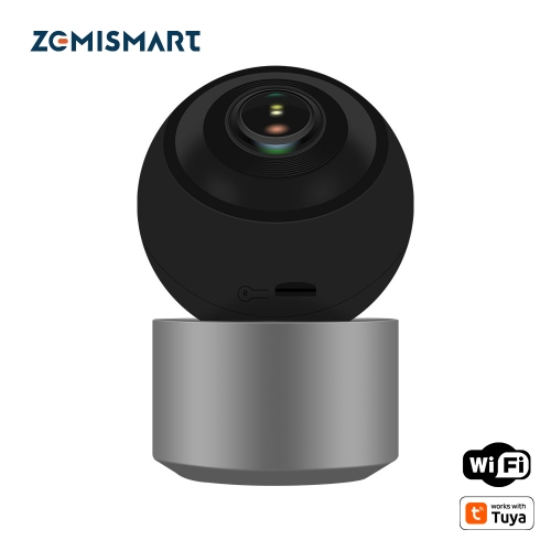 Zemismart Wifi  AI Smart Camera 4MP HD Image Powered works with Tuya Home Monitoring Pet Child Detection