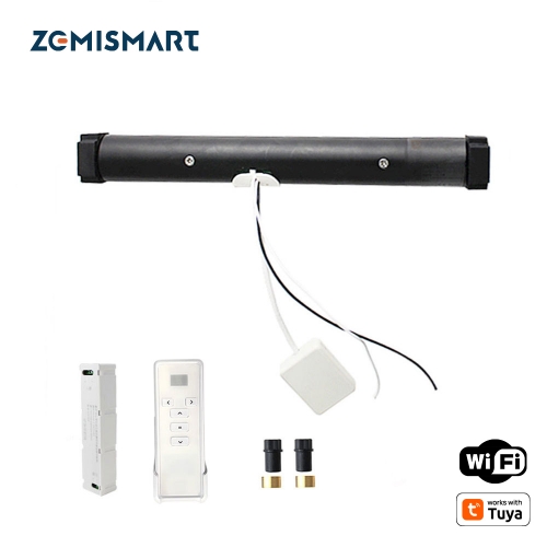 Zemismart WiFi Electric Blind Motor For Aluminum blinds Roman Honeycomb curtain