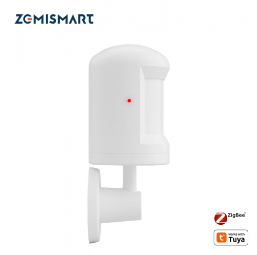 Zemismart Zigbee PIR Motion Sensor Smart Human Body Detector Home Security System works with Tuya