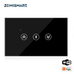 Zemismart WiFi Smart Home Touch Switch for Curtain Motor tuya Jinvoo APP control Alexa Gooogle Home  Wall Switch