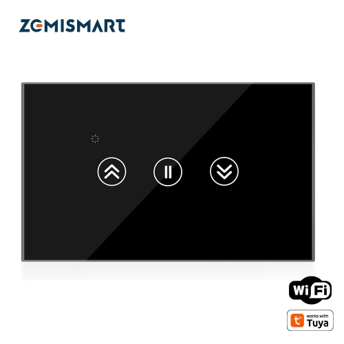 Zemismart WiFi Smart Home Touch Switch for Curtain Motor tuya Jinvoo APP control Alexa Gooogle Home  Wall Switch