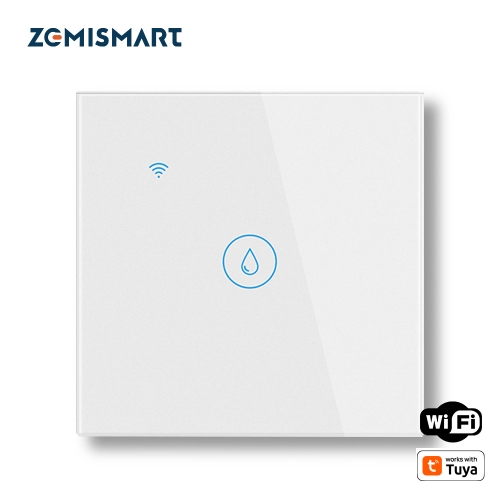 Zemismart wifi smart eu standard boiler switch intelligent life timer switch water heater automation alexa google home control app