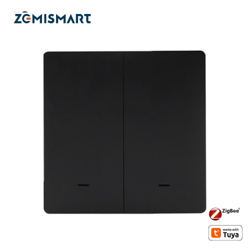 Zemismart Zigbee Light Switch 3 Gangs Neutral Optional lPhysical Wall Switches Push Interruptor works with Tuya