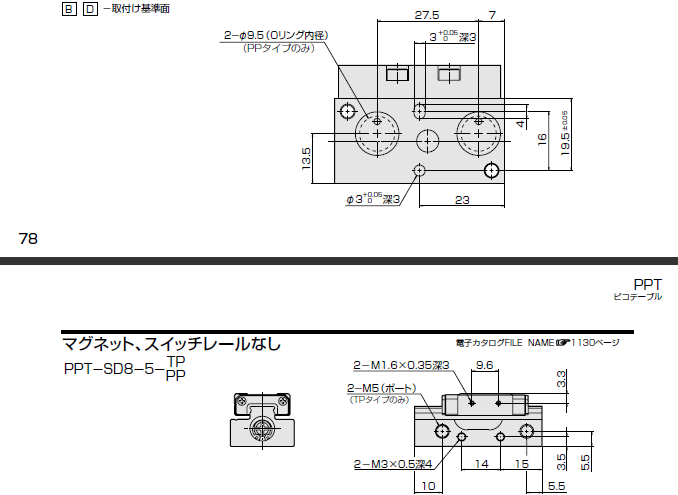 NEW-ERA CYLINDER PPT-SD8M-5-TP