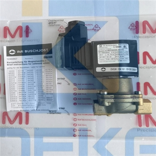 BUSCHJOST Solenoid Valve 8209000.9179 230VAC