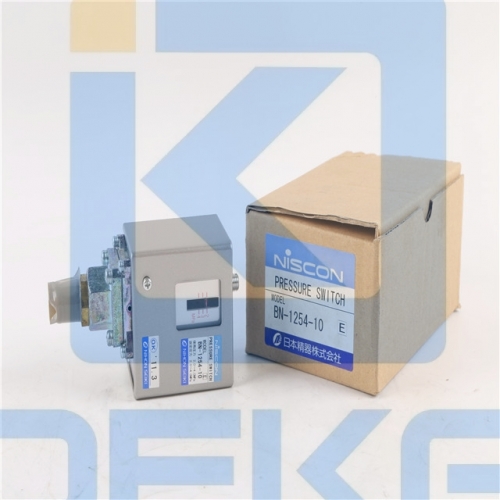 NISCON PRESSURE SWITCH BN-1254-10