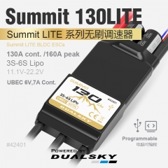 SUMMIT 130LITE, SUMMIT series brushless speed controller