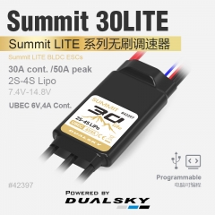 SUMMIT 30LITE, SUMMIT series brushless speed controller