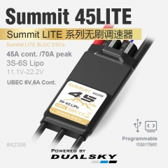 SUMMIT 45LITE, SUMMIT series brushless speed controller