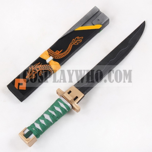 Overwatch Young Genji Cosplay Wakizashi