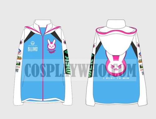 Overwatch D.Va Cosplay Jacket