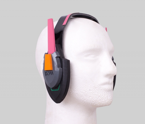 Overwatch D.Va Headset Cosplay Accessory