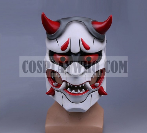 Overwatch Oni Genji Cosplay Mask