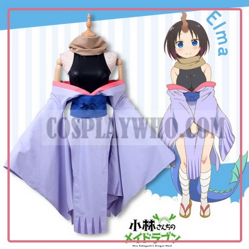 Miss Kobayashi's Dragon Maid Elma Jouii Cosplay Kimono