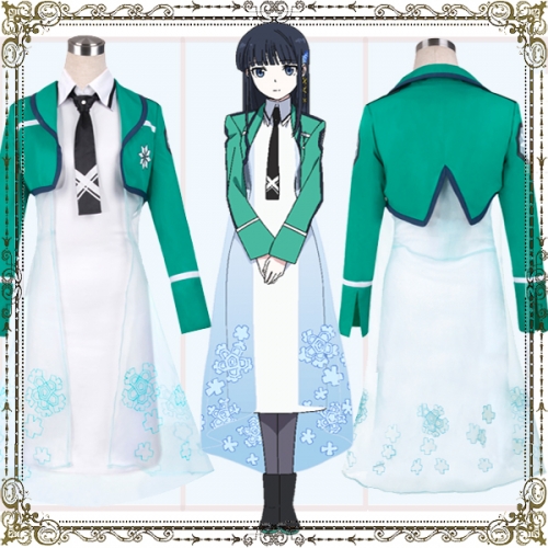 Mahouka Koukou no Rettousei Shiba Miyuki Cosplay Costume