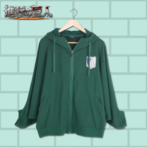 Attack on Titan Bat Sleeve Hoodie