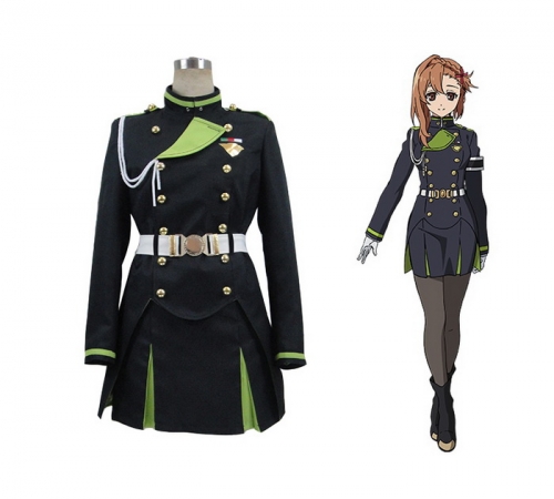 Seraph of the End Sayuri Hanayori Cosplay Costume