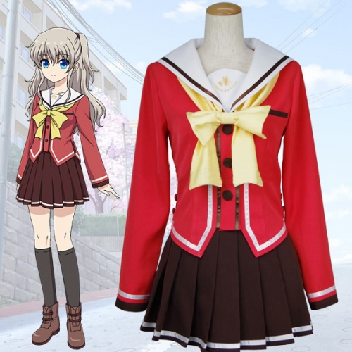 Charlotte Nao Tomori Cosplay Uniform