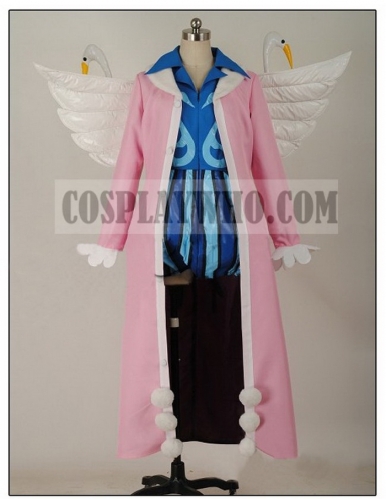 One Piece Bentham Mr. 2 Bon Kurei Swan Costume