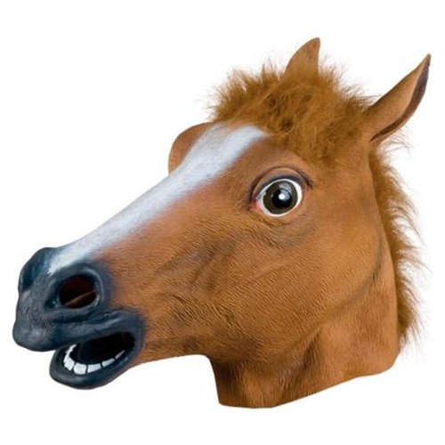 Horse Head Mask Halloween Costume