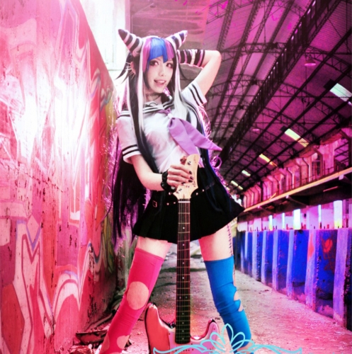 Dangan Ronpa 2 Ibuki Mioda Cosplay Costume