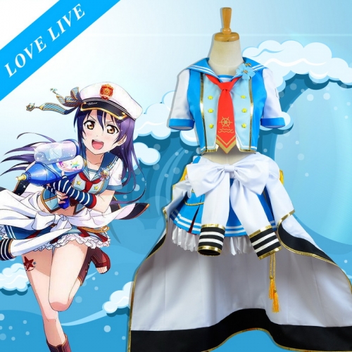 Love Live 2 Sonoda Umi Navy Costume