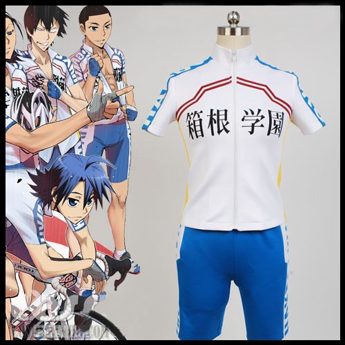 Yowamushi Pedal Hakone Academy Bike Racing Suits