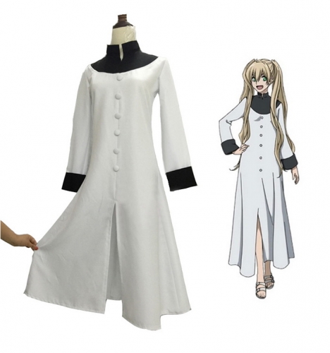 Blood Blockade Battlefront White Dress