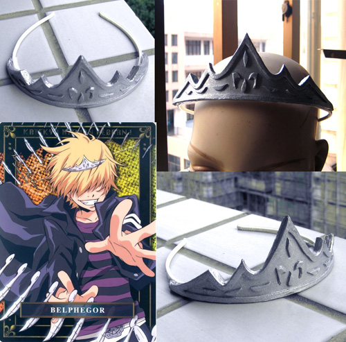 Bloody Prince Crown and Knife