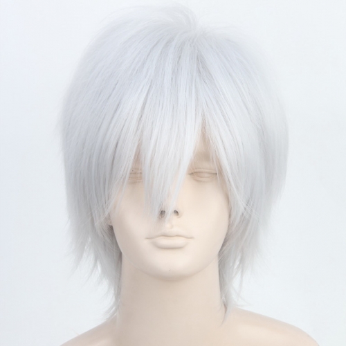 Accelerator Cosplay Wig