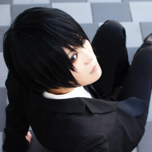 Kyoya Hibari Cosplay Wig