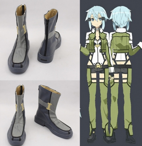 Gun Gale Online Sinon Cosplay Boots