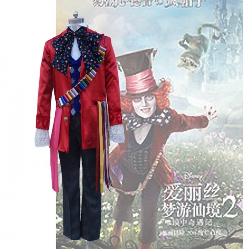 Alice In Wonderland The Mad Hatter Cosplay