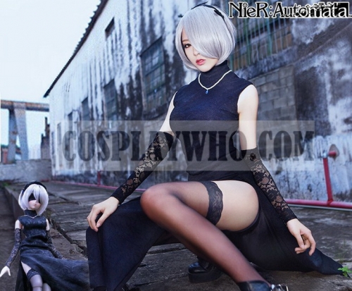 Nier: Automata 2B Cosplay Dress