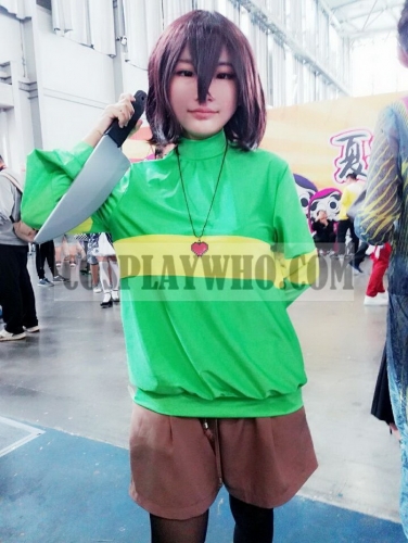 Undertale Chara Cosplay Long Sleeve T-shirt