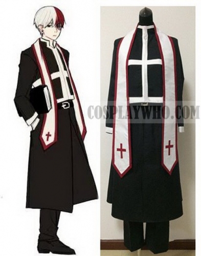 Boku no Hero Academia Shoto Todoroki Cosplay Father's Costume