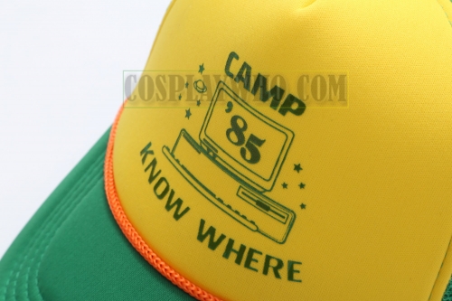 Stranger T Shirt Dustin Cosplay Costume Short Sleeve Eleven Top Tee  Baseball Hat Camp Know Where Green Yellow Cap