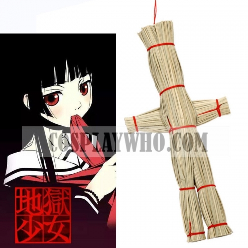 Hell Girl Enma Ai Bracelet and Straw Doll