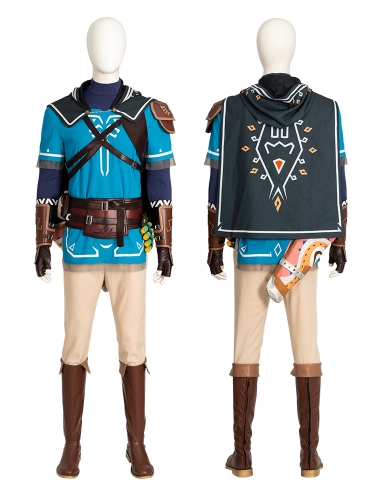 Zelda Tears of Kingdom Link Cosplay Costume