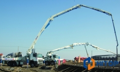 Truck Mounted Concrete Boom Pump