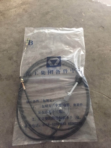 XCMG Road roller Spare Parts 2.5 m throttle cable/Cable acelerador de 2,5 m.