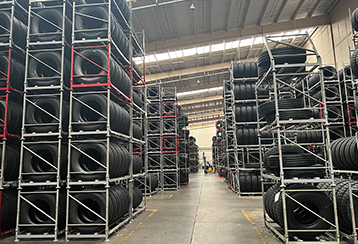 All steel wire tires 12.00R20 and 16.00R25 exported to South America